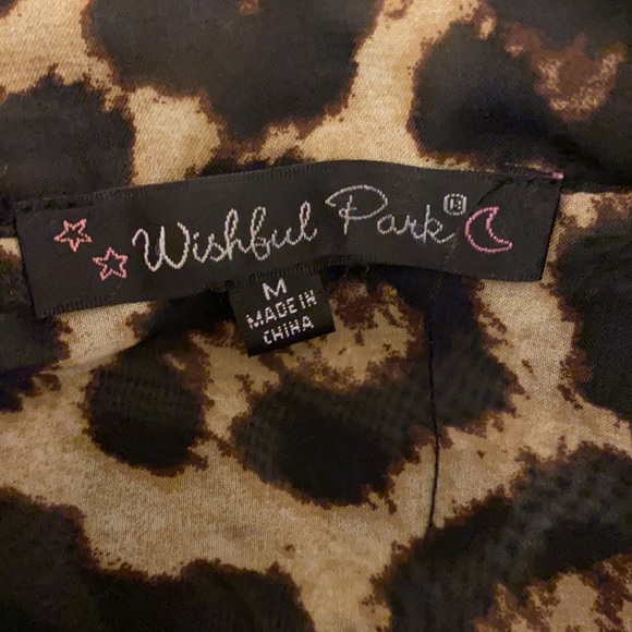 ❤️ 2 for $10 Wishful Park Leopard Prink Top - Picture 5 of 9